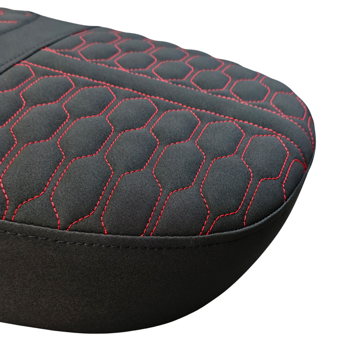 Vespa Sprint/Primavera alcantara Lamborghini Urus saddle complete red/blue