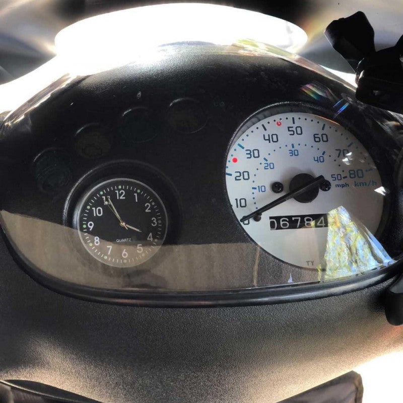 zwarte dashboard klok voor piaggio zip