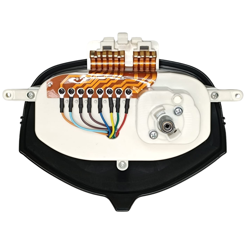 Kilometerteller sport DMP Piaggio Zip rood