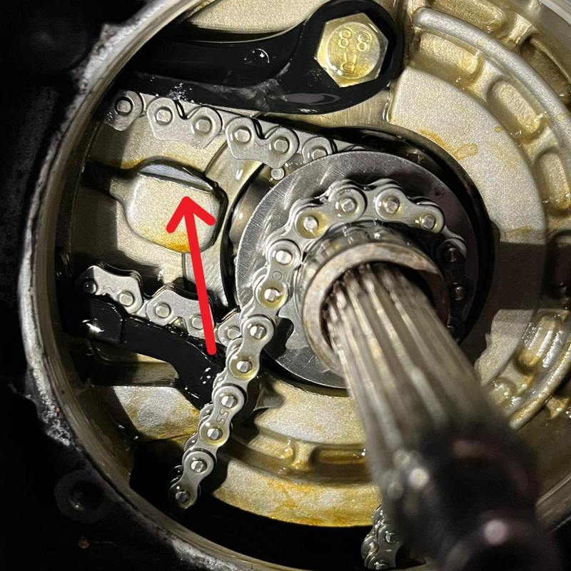 Timing chain camshaft Piaggio/Vespa original 96933R