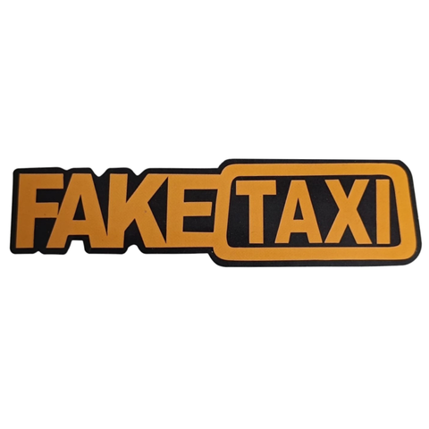 FakeTaxi mini sticker