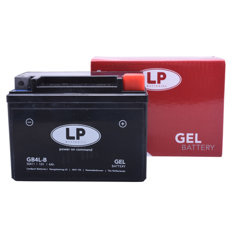 Gel battery YTX4L-BS for 2-stroke scooters