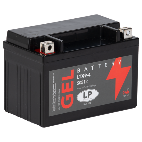 Gel-Batterie YTX9-BS für Piaggio Zip 4-Takt 2V