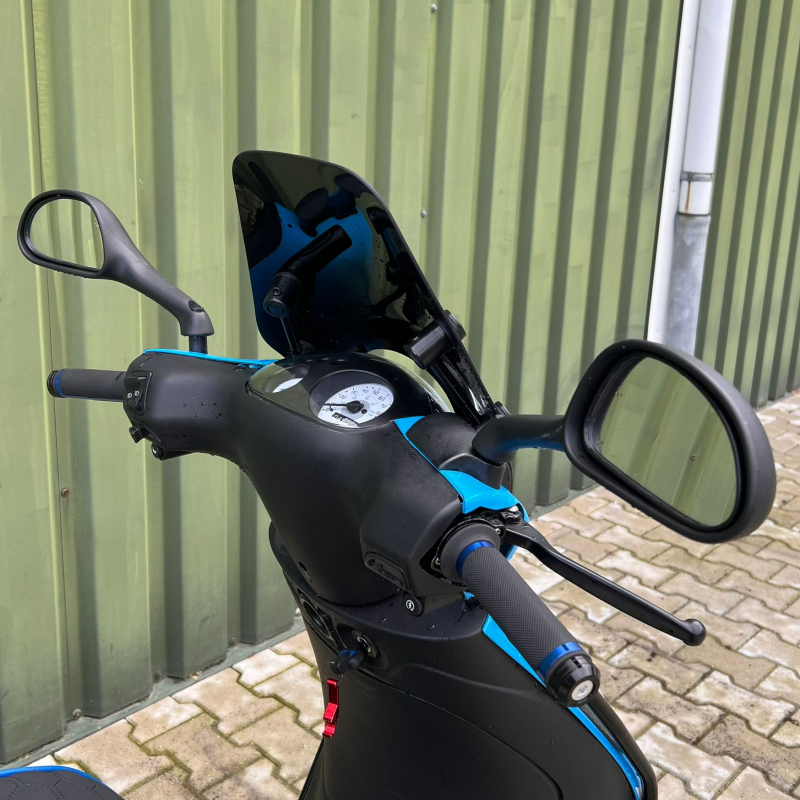 Spiegelset voor scooter, motorfiets, achteruitkijkspiegel, set, 2 x rechter M8- en M10-schroefdraad (V51 Spiegelset voor scooter, motorfiets, achteruitkijkspiegel, set, 2 x rechter M8- en M10-schroefdraad (V51