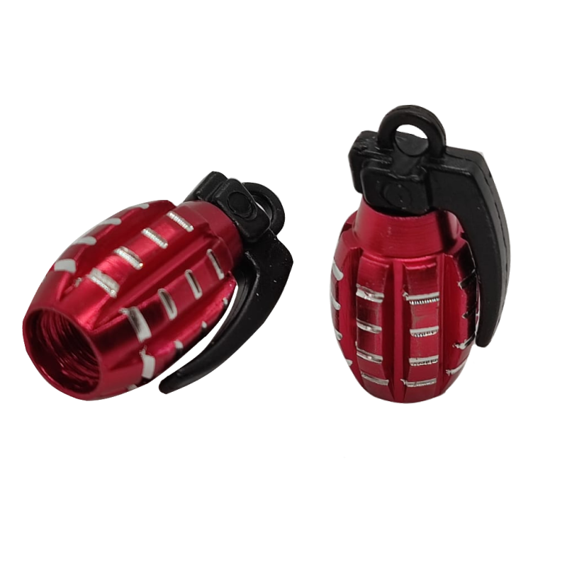 rode granaat ventieldopjes