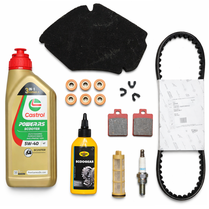 Grote onderhoudsbeurt Piaggio Zip