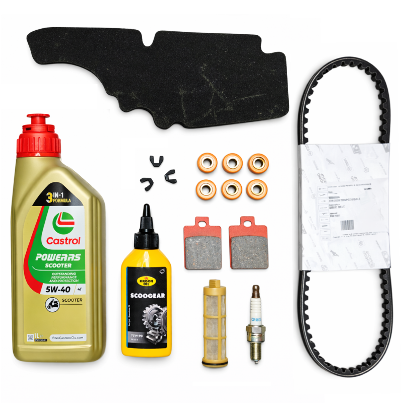 Grote onderhoudsbeurt Vespa LX & S 4-takt (2V of 4V)