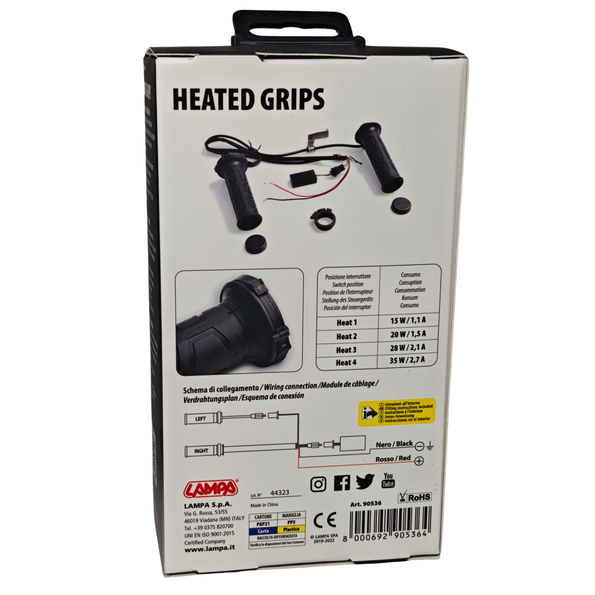 Universelle Griffheizung für Scooter 