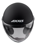 scooter helm van axxis in het mat zwart