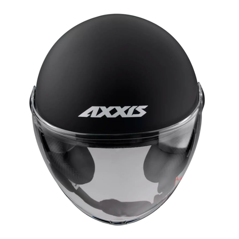 scooter helm van axxis in het mat zwart