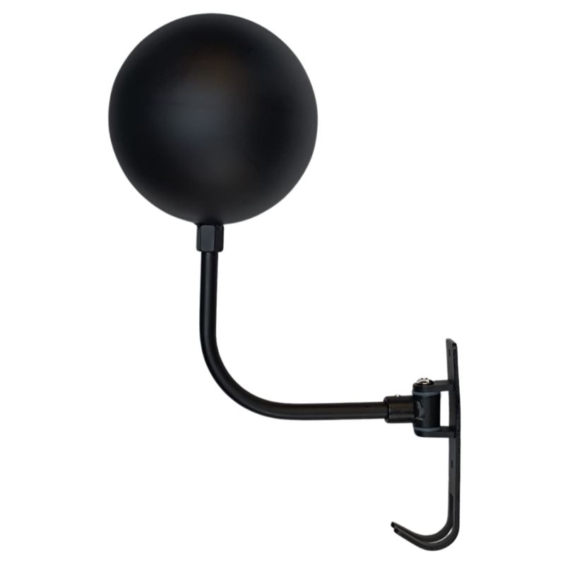 Helmet holder + coat rack for the wall