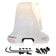 High windshield Piaggio Zip clear original model incl. brackets