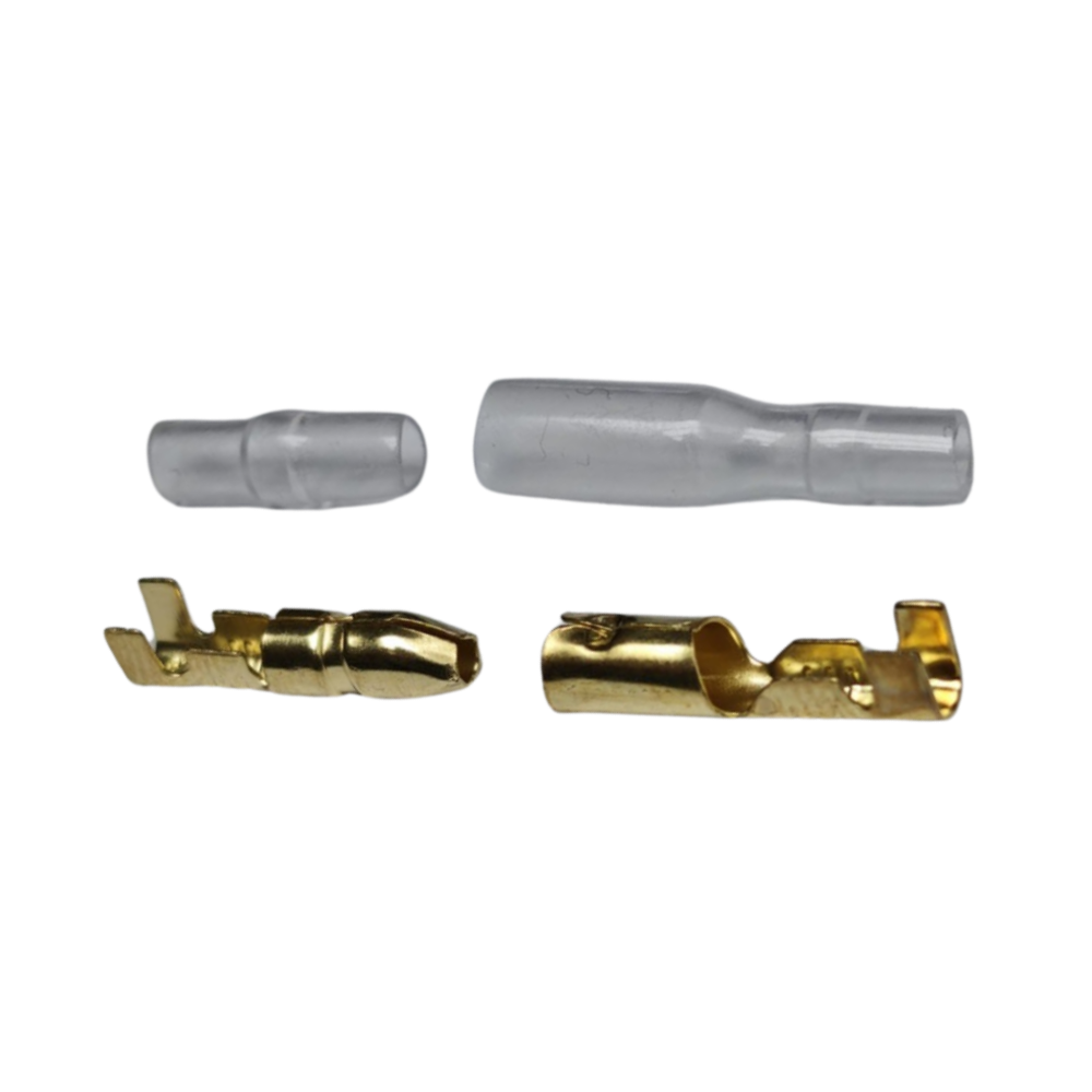 Kabelschoentjes kogel man/vrouw voor aansluiten LED-verlichting 200-delig