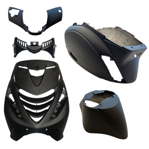 Piaggio Zip SP fairing set matt black