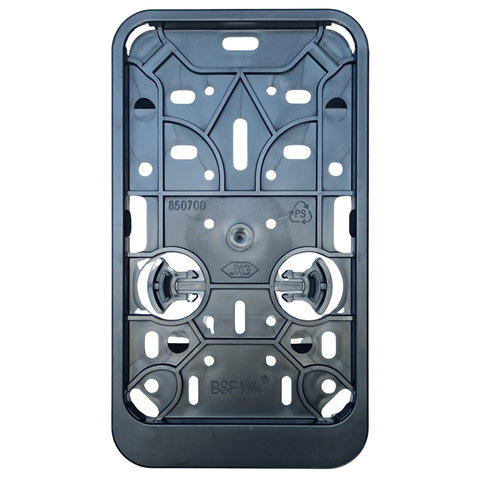 Kentekenplaathouder scooter staand (oud model)