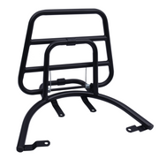 klapdrager achterrekje piaggio zip mat en glans zwart