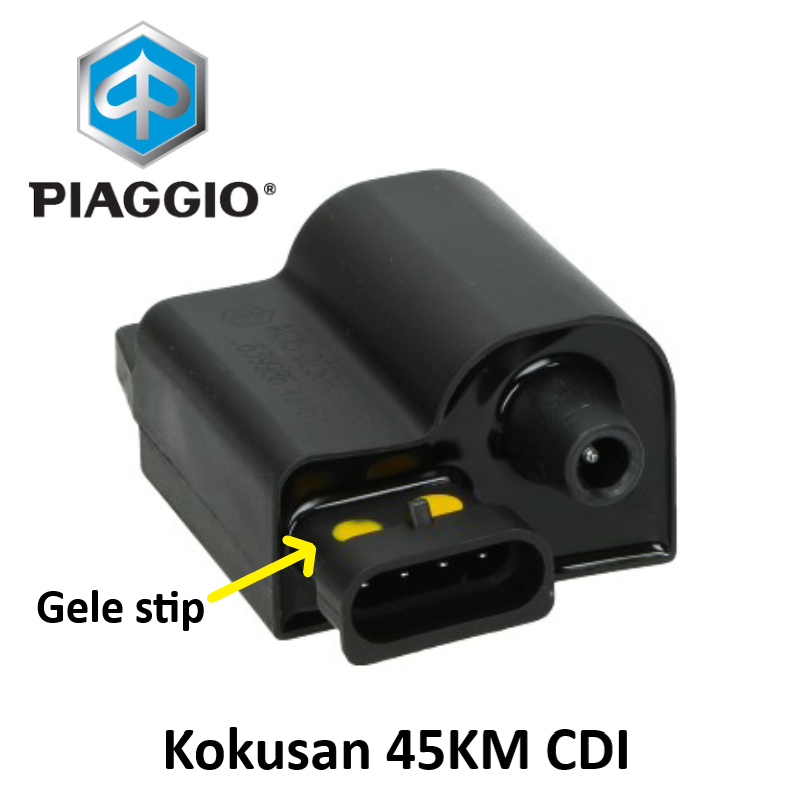 Originele Kokusan CDI voor Vespa/Piaggio Zip 4T 2V