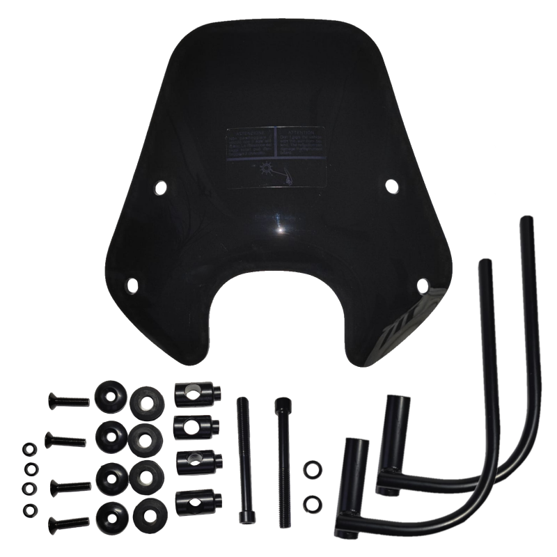 laag windscherm smoke voor piaggio zip