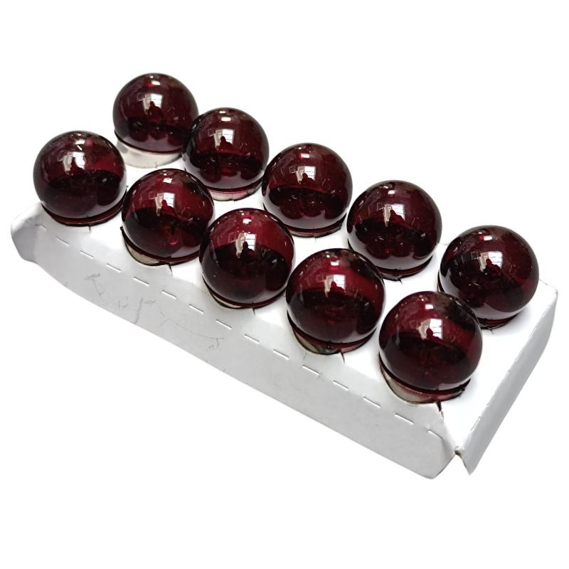 Lamp 12V 10W ba15s rood (o.a. remlicht Piaggio Zip)