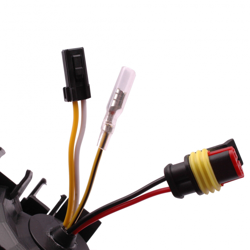 led achterlicht monteren voor vespa sprint met deze stekkers