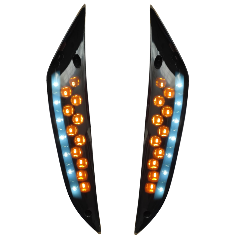 led knipperlichten voor piaggio zip met flow matrix effect