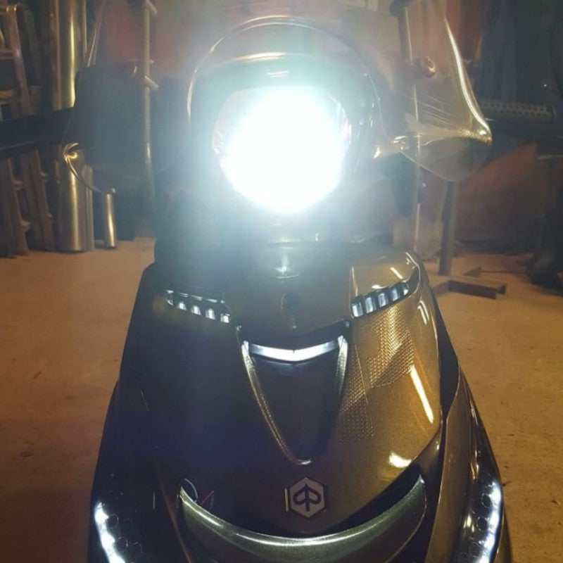 led lamp voor piaggio zip met xenon look