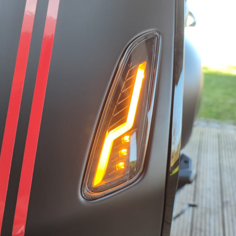 level10 led moving flow knipperlichten voor vespa sprint