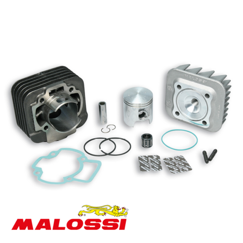 Malossi 70cc cilinder + kop Piaggio/Vespa 2-takt