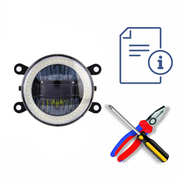 video voor de montage van led angel eye piaggio zip