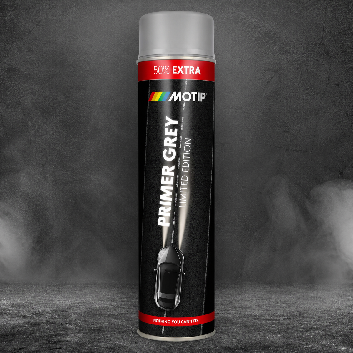 Motip 500ml Grundierung grau Spraydose