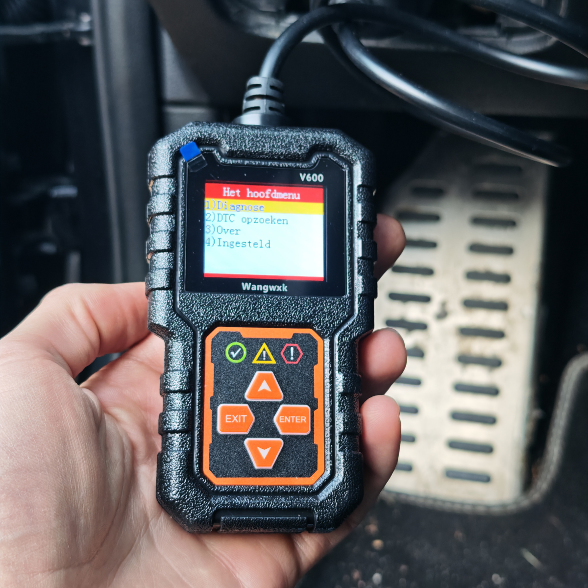 OBD2 diagnose uitlees apparaat universeel (o.a. Piaggio/Vespa)