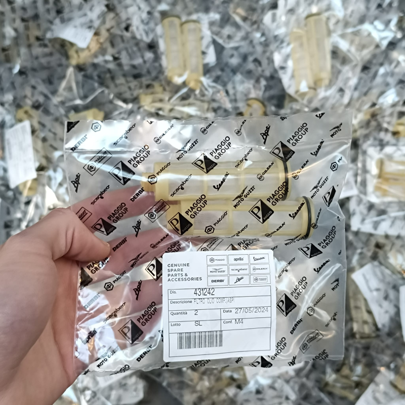 Oliefilter Piaggio origineel 431242 (past op Zip, LX, Sprint, Primavera etc.)
