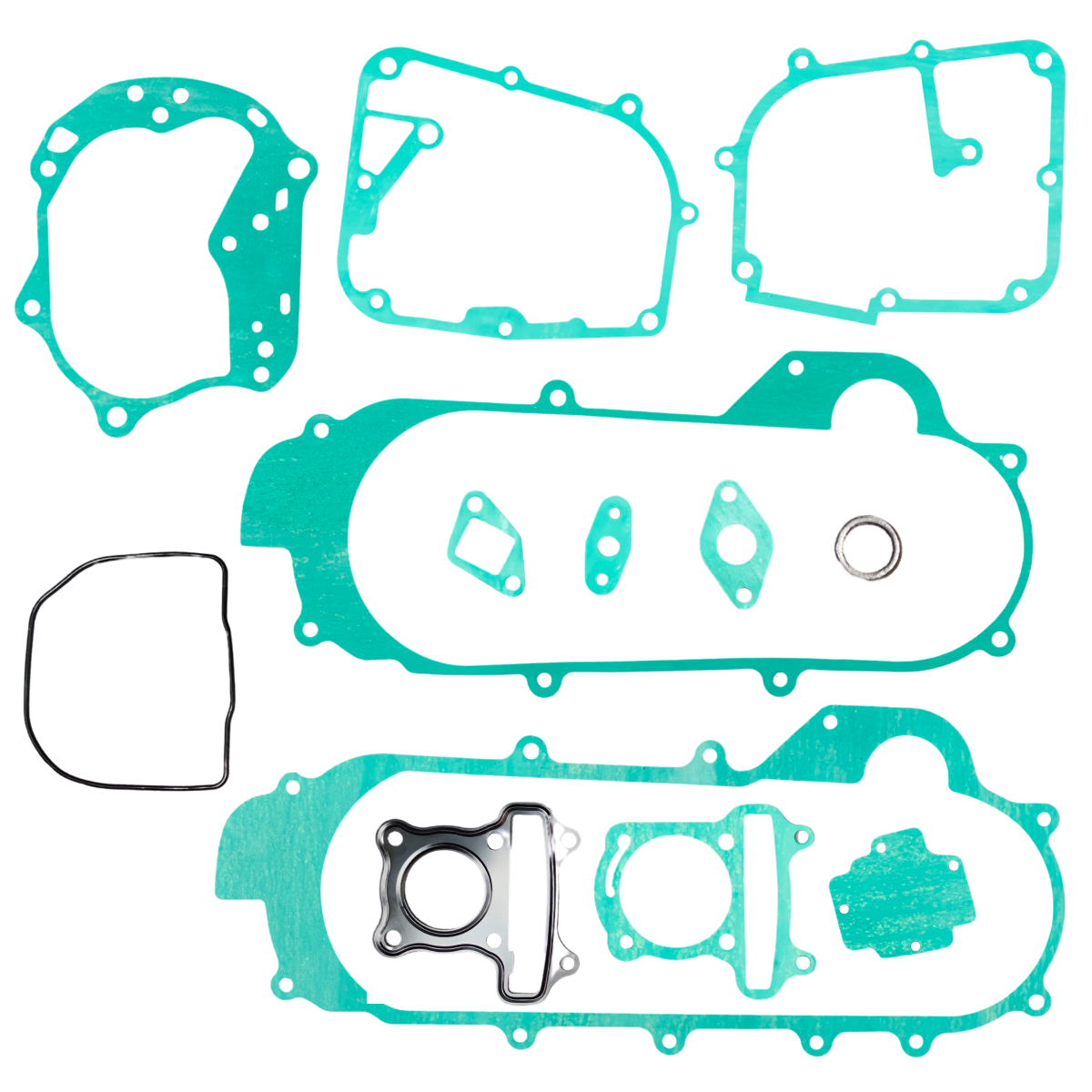 Pakkingset compleet China/GY6 4-takt 13-delig 10"+ 12"