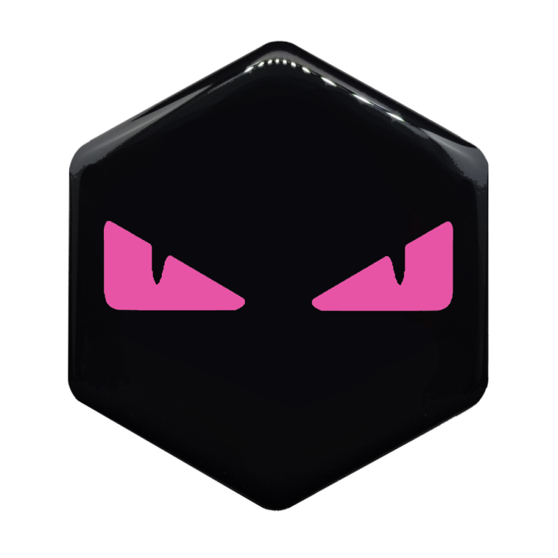 boze ogen roze logo voor piaggio zip