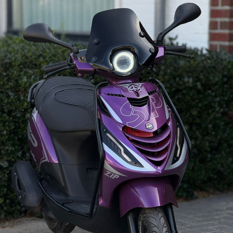 LED Angel Eye Piaggio Zip (Plug &amp; Play inkl. Installationsvideo)