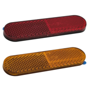 originele reflectoren piaggio zip oranje en rood 3d model