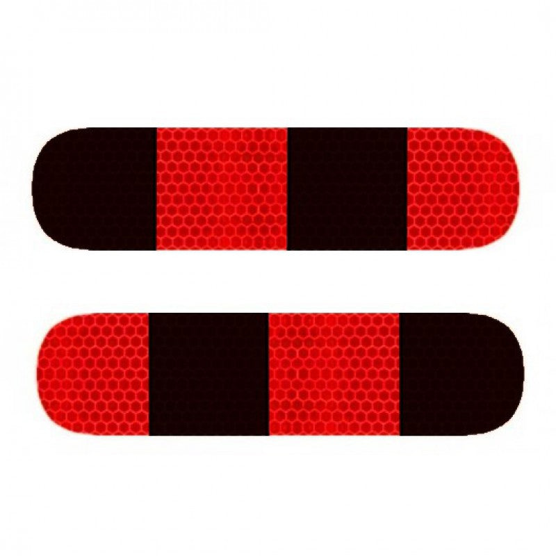 reflectoren van piaggio zip zwart en rood