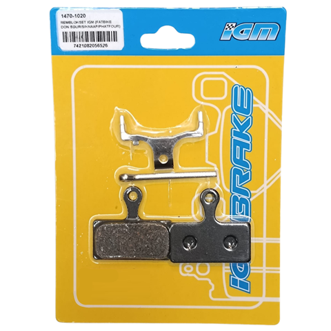 Brake pads fatbike 6894 for Don Souris, Knaap, Phatfour