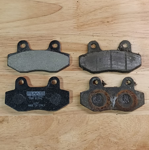 Brake pads for China LX, retro, Kymco, Peugeot and Honda scooters