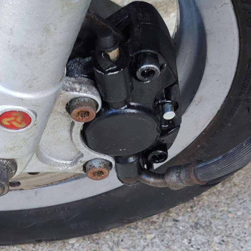 Brake caliper Piaggio Zip, Vespa LX, Sprint and Primavera