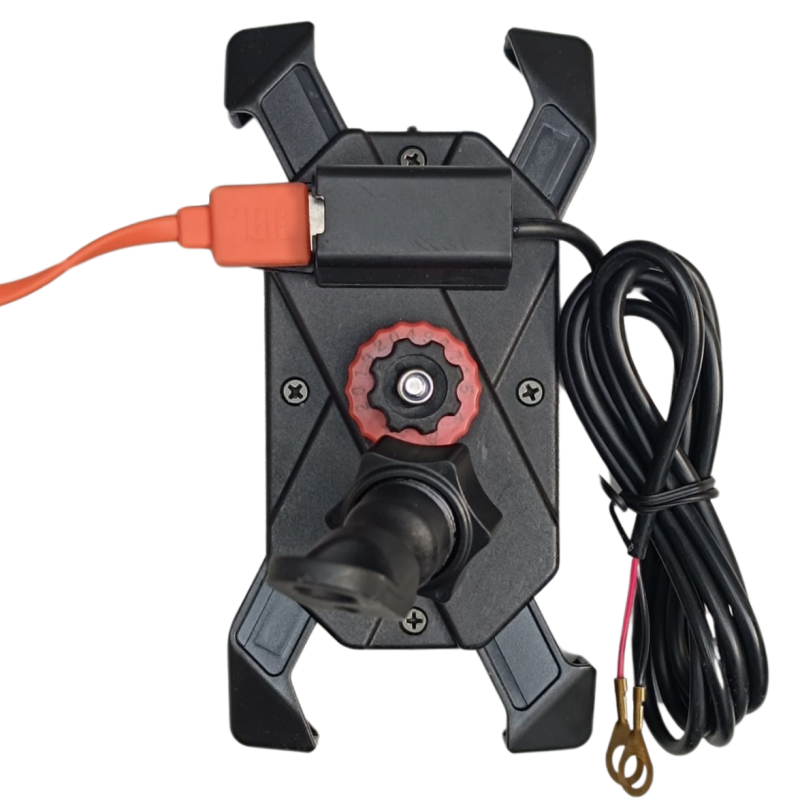 Telefoonhouder met USB-lader universeel