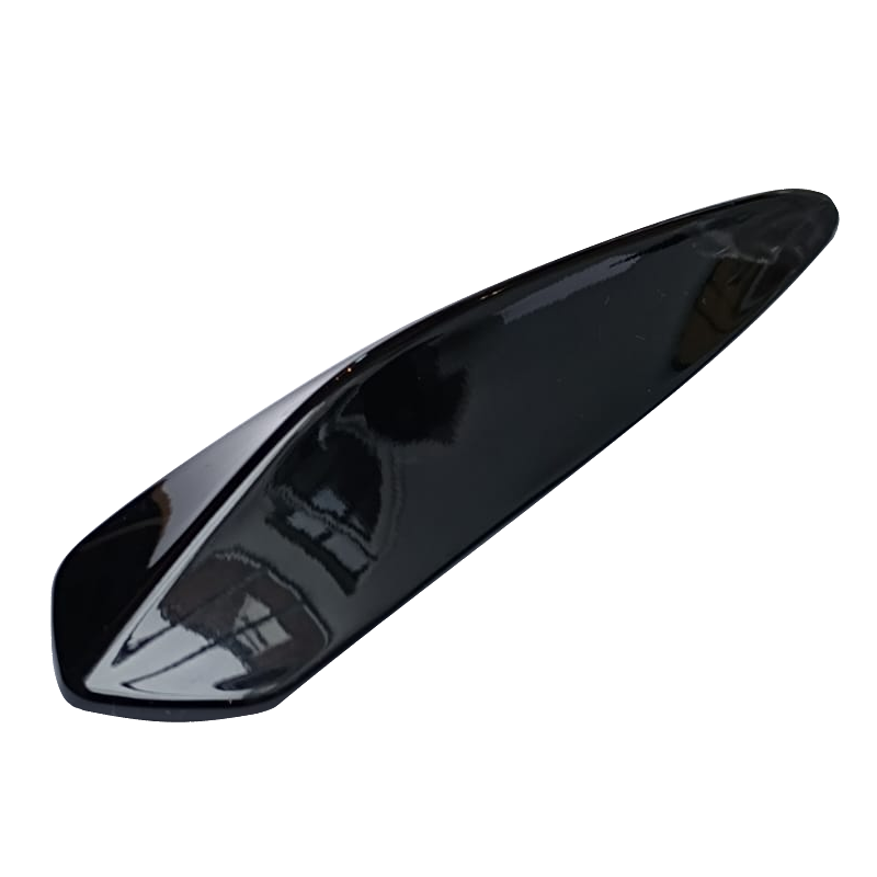 vespa sprint en primavera voorspatbord sierstuk in het glans zwart