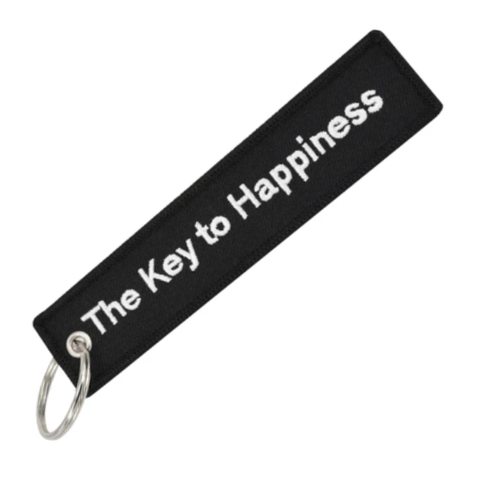 sleutelhanger the key to happiness