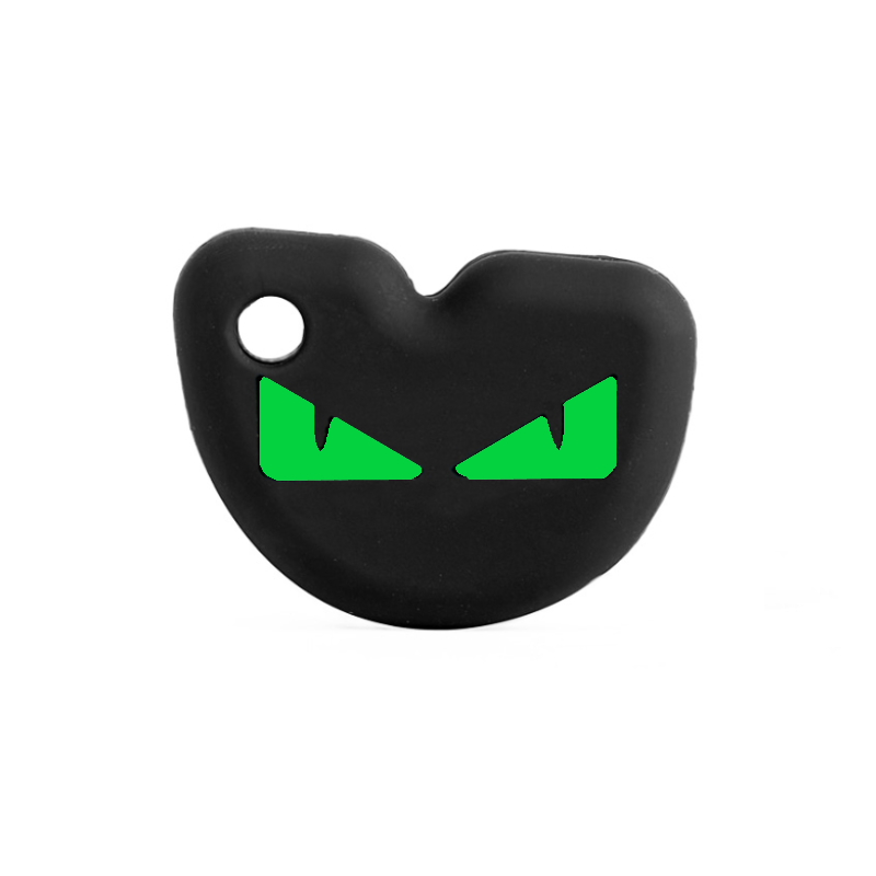 sleutelhoes voor piaggio zip boze ogen green