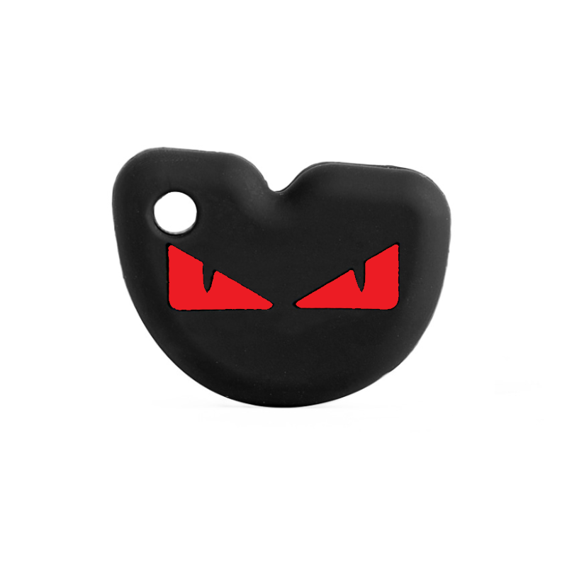 sleutelhoes voor vespa model boze ogen rood