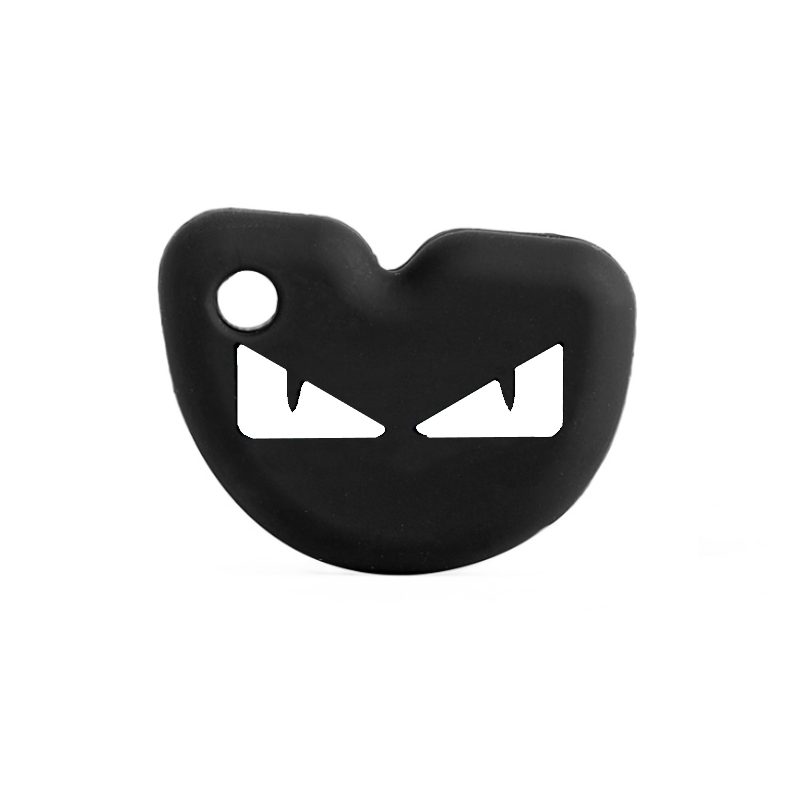 sleutelhoes voor vespa model boze ogen wit