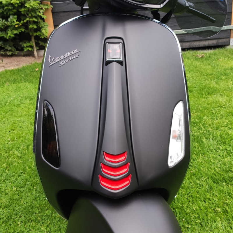 smokefolie op knipperlicht