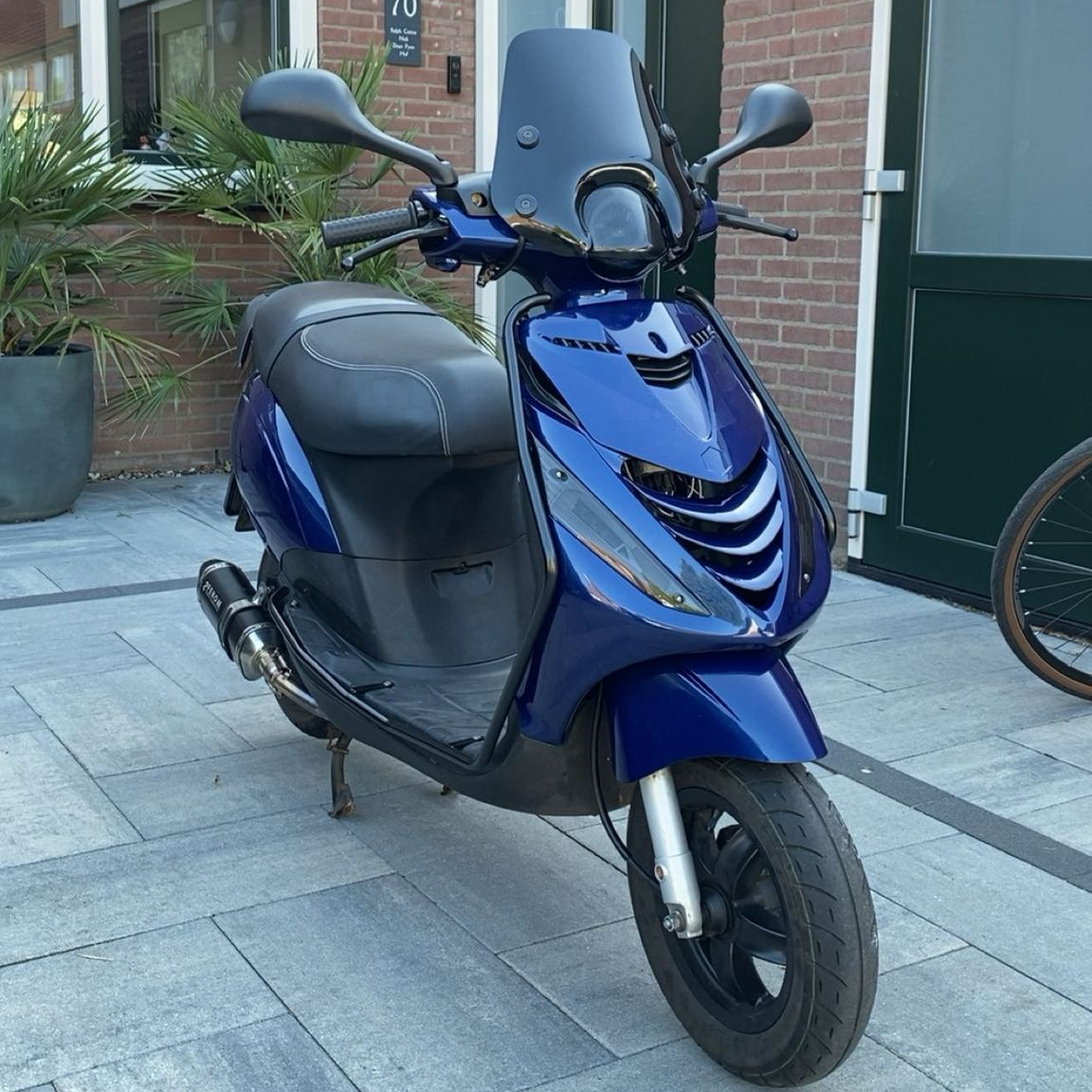 Piaggio Zip SP bodywork set Mediterranean BMW blue