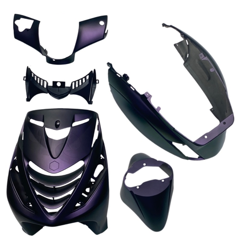 Piaggio Zip SP bodywork set chameleon purple/green