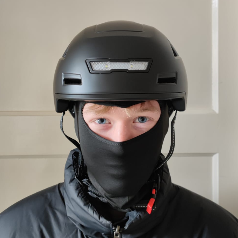 speed pedelec helm voor snorfiets zwart
